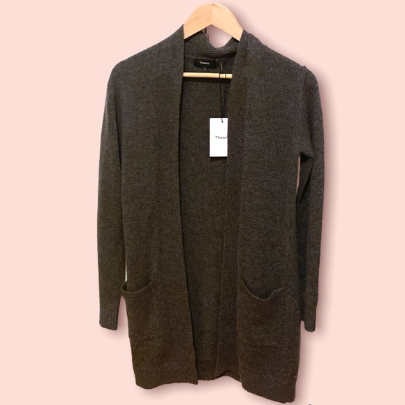 Theory Loose Gray Sweater - Picture 1 of 2